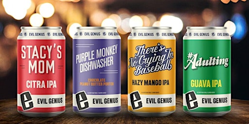 Beer Tasting Extravaganza - featuring Evil Genius Beer Co.!