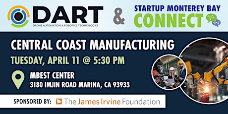 Startup Monterey Bay Connect: Central Coast Manufacturing