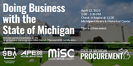Doing Business with the State of Michigan