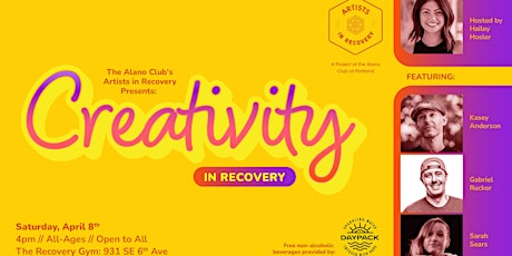 Creativity in Recovery: A Community Conversation