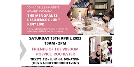 The Menopause Resilience Club ™ - Putting the Sass into Spring...