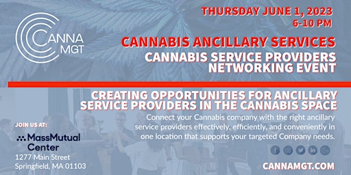 Cannabis Ancillary Services - Cannabis Service Provider Networking Event