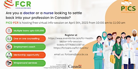 FCR Health Sector Info Session