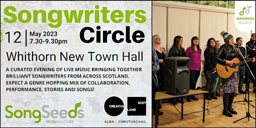 SongSeeds Songwriters Circle in Whithorn New Town Hall