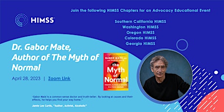 Image principale de Dr. Gabor Mate & The Myth Of Normal, Educational Advocacy Event