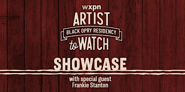 WXPN Black Opry Residency Showcase