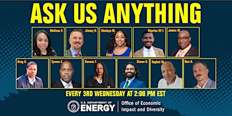 Ask Us Anything Series - Office of Manufacturing and Energy Supply Chains