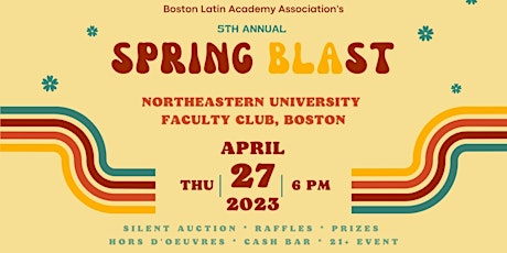 5th Annual Spring BLAst!