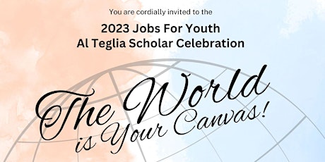 JFY's 41st  Annual Scholar Celebration- The World is Your Canvas