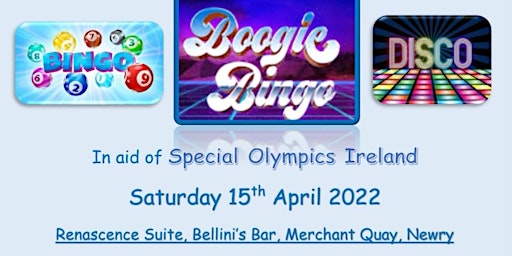 Boogie Bingo in aid of Special Olympics Ireland