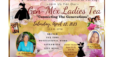 Revive Ladies Tea - Gen-Mix “Connecting the Generations”