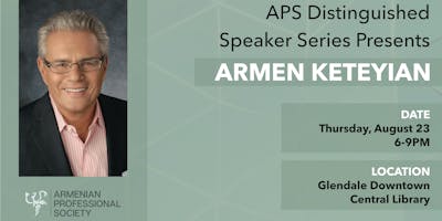 APS Distinguished Speaker Series Presents: Armen Keteyian