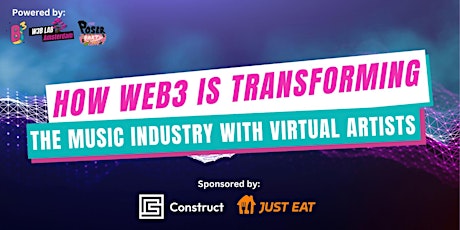 Imagem principal do evento Web3 x Music: How web3 is transforming the music industry w/virtual artists