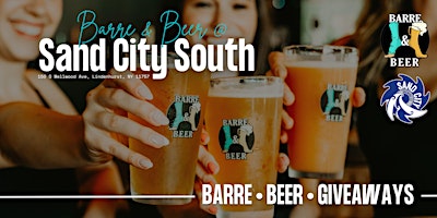 Imagem principal do evento Barre & Beer @ Sand City South