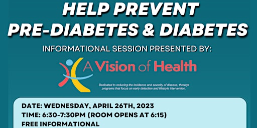 Pre-Diabetes/Diabetes Prevention Informational