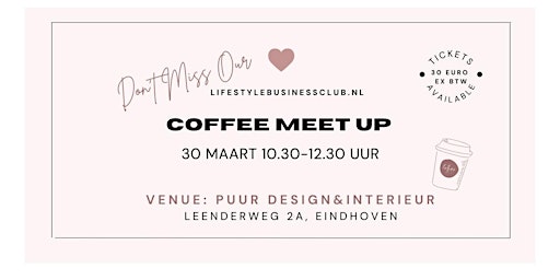 Coffee meet up PUUR Eindhoven