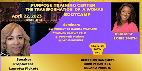 THE TRANSFORMATION OF A WOMAN, BOOTCAMP