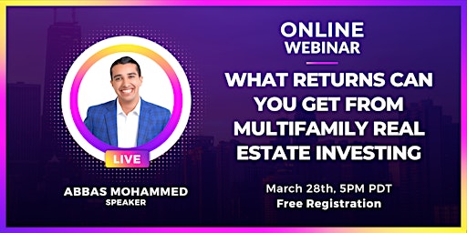 [Webinar Invitation] What Returns Can You Get from Multifamily Real Estate