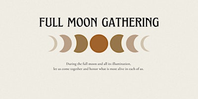 Imagen principal de Virtual Full Moon Gathering