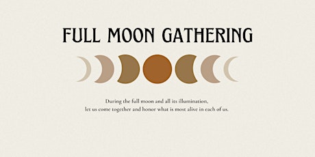 Virtual Full Moon Gathering