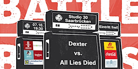 Hauptbild für Battle of the Bands - Dexter vs. All Lies Died