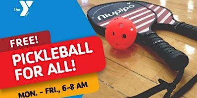 YMCA FREE Pickleball Open Play Hours