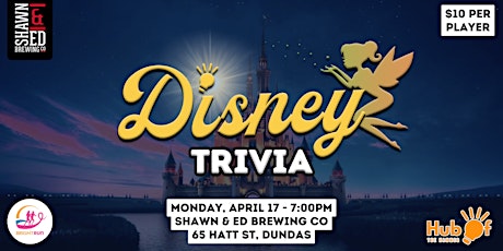 Disney Trivia Night - A Fundraiser for Bright Run Hamilton - Shawn and Eds