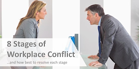 Webinar - 8 Stages of Workplace Conflict (and how best to resolve them) primary image