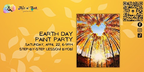 Tucson Earth Day Guided Paint and Sip