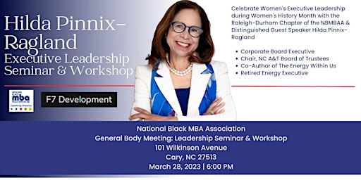 NBMBAA General Body Meeting:  Executive Leadership Seminar & Workshop