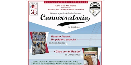 Imagen principal de Books Presentation Roberto Alomar y Citas con el Beisbol