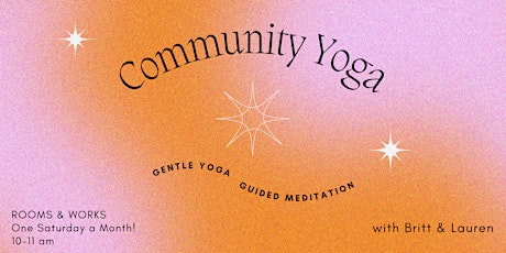 Community Yoga @ ROOMS & WORKS