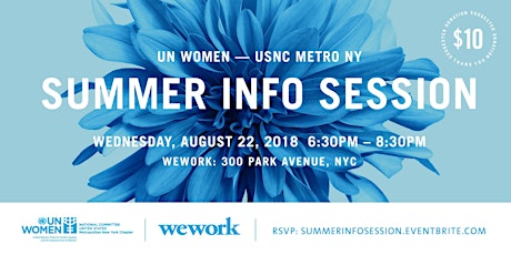 UN Women Metro NY Chapter Summer Info Session primary image