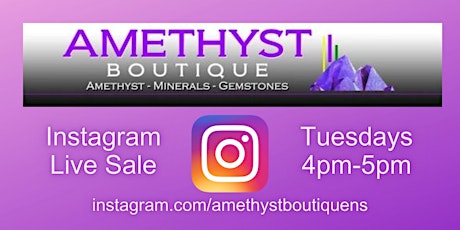 Instagram Live Sale - Crystals & More!