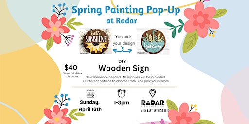 Spring Painting Pop-Up