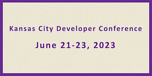 Kansas City Developer Conference 2023 primary image
