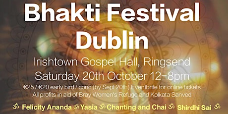 Bhakti Festival Dublin 2018 primary image