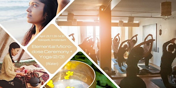 Elemental Micro-dose Ceremony with Yoga Flow and Sensual Dance (Water)