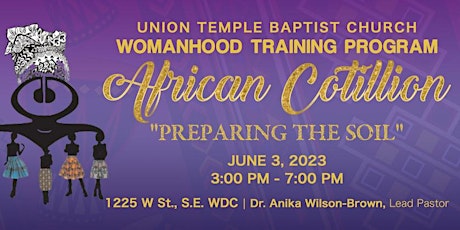 UTBC Womanhood Training Program African Cotillion
