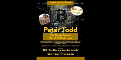 The Magic Behind Bitcoin's Blockchain by Peter Todd primary image