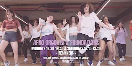 Afro Grooves & Foundations (BEGINNERS)