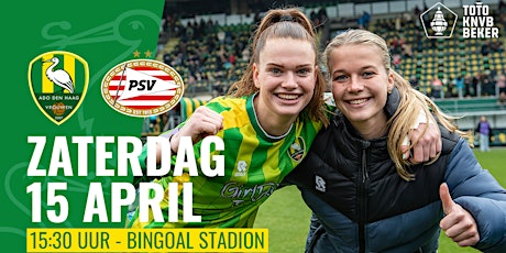 Halve finale TOTO KNVB Beker: ADO Den Haag Vrouwen - PSV