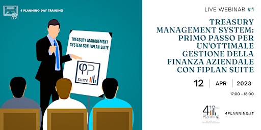 4Planning DAY TRAINING: Treasury Management System