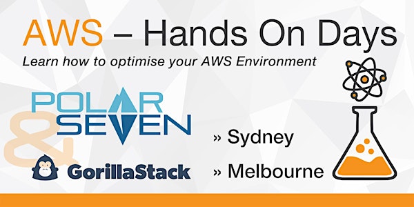 Hands-on-Day "Optimize AWS Environment" Sydney #3