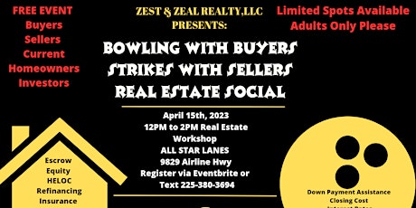 Bowling with Buyers/ Strikes with Sellers Real Estate Social