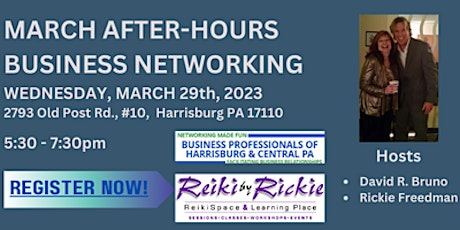 Imagem principal do evento "Business Professionals of Harrisburg & Central PA" MARCH Networking Mixer