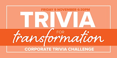 Trivia for Transformation 2018 primary image