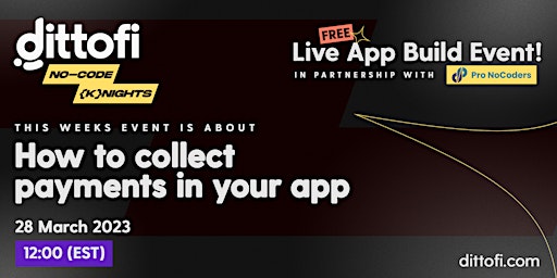 Live App Build & Training: How to collect payments in your app