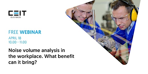 Free Online Webinar - Noise Analysis At Workplaces