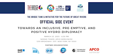 Image principale de UN Water 23: Towards an inclusive, pre-emptive and positive hydro-diplomacy
